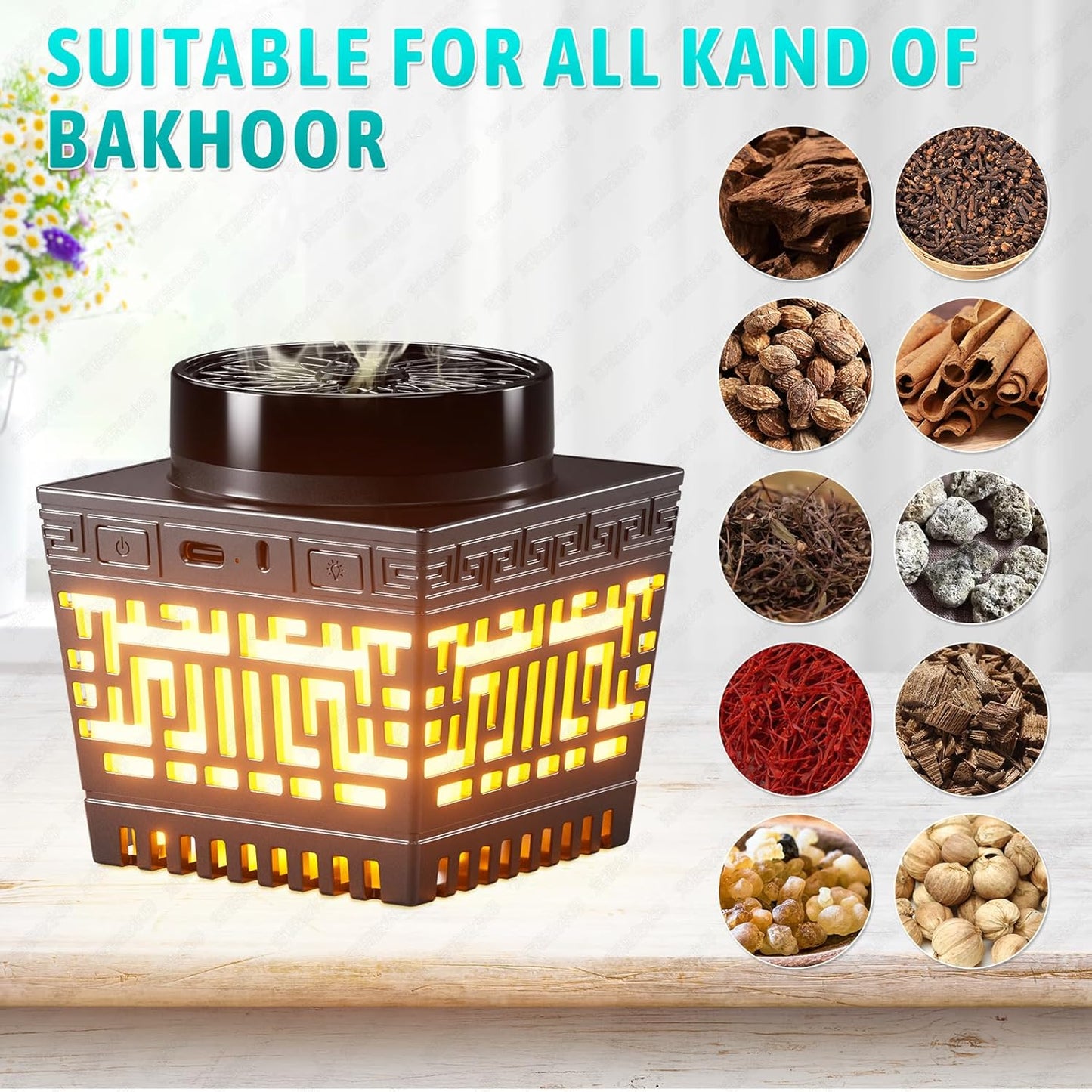 Electric Incense Burner Bakhoor