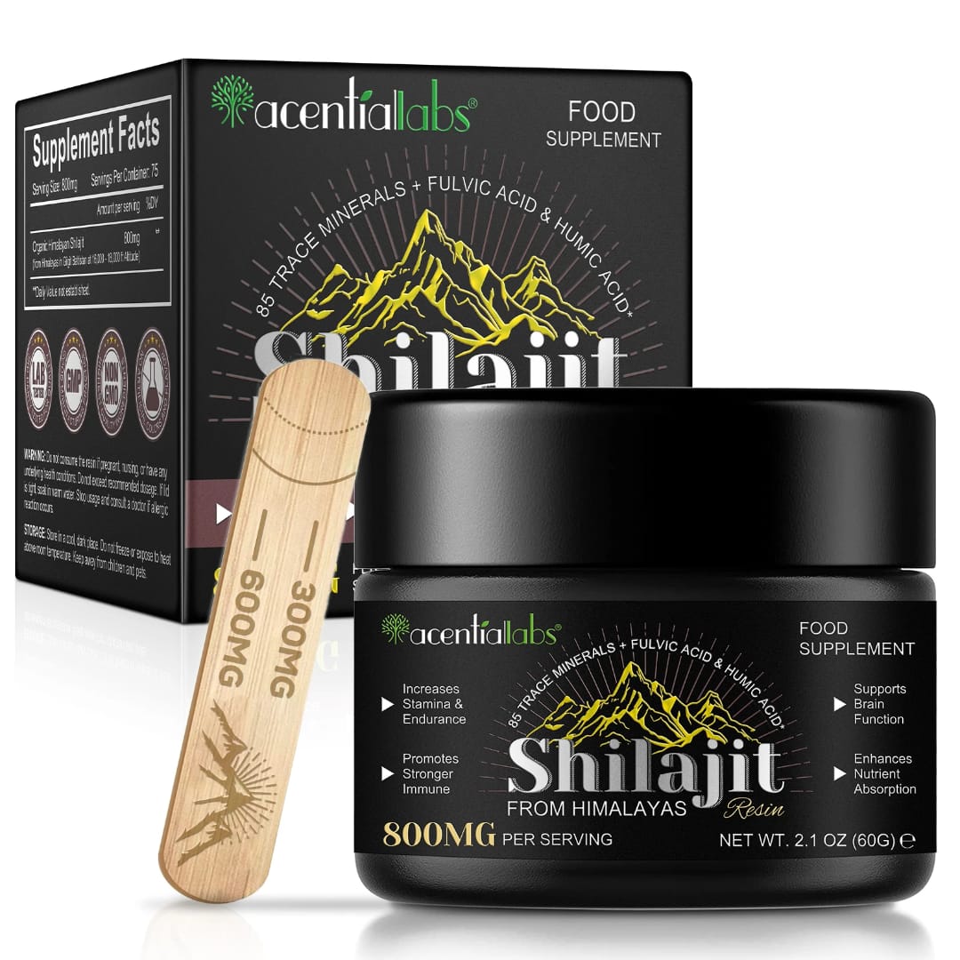 "Organic Shilajit Resin - Boost Stamina