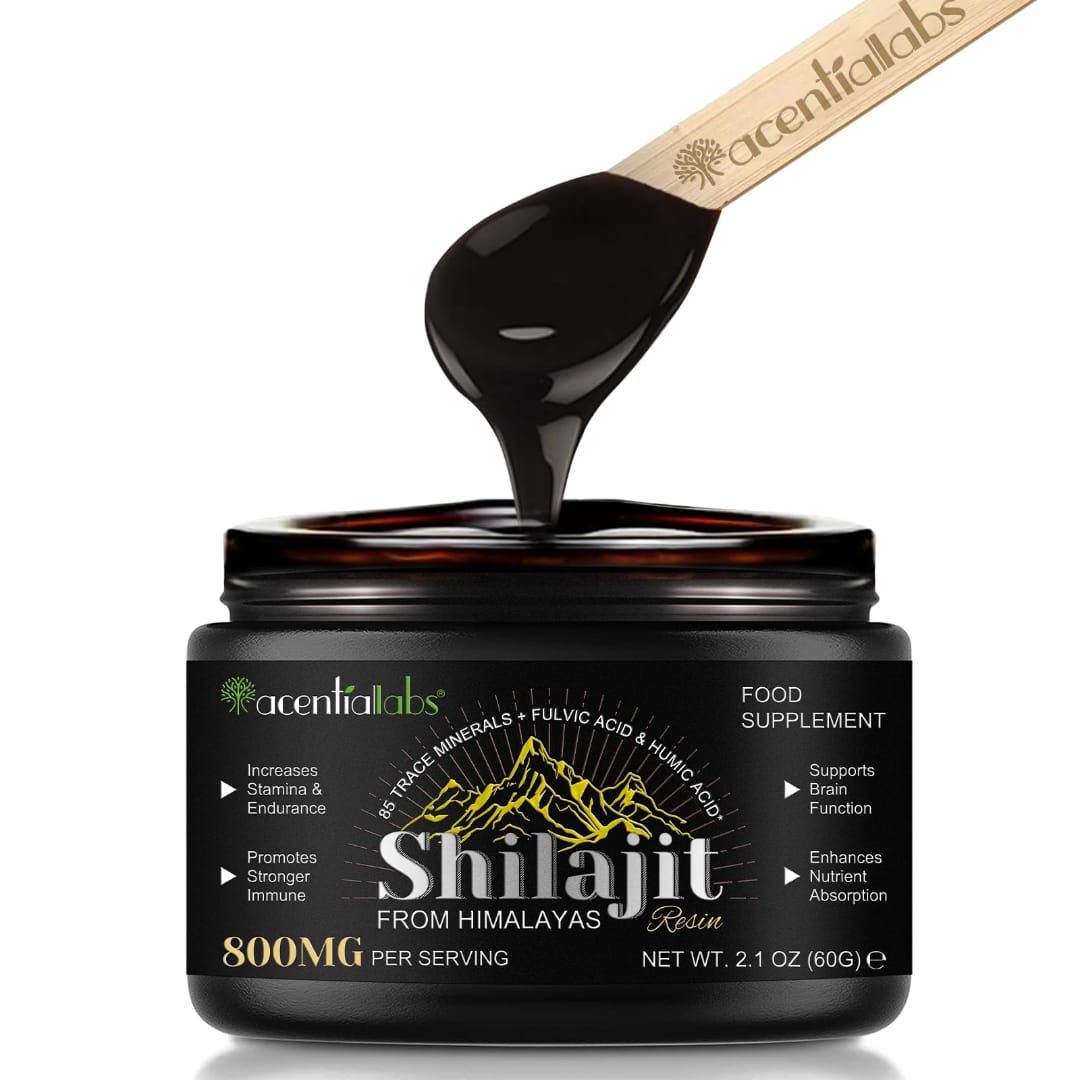 "Organic Shilajit Resin - Boost Stamina