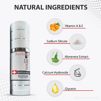 Sydonic Permanent Facial Hair Removal Cream