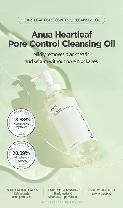 Heartleaf Pore Control Cleansing Oil