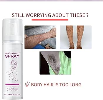 Silky beauty Hair Removal Spray for Men and Women Skin Care