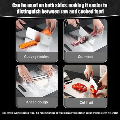 Titanium Chopping Board – Ultra-Durable, Knife-Friendly, Antibacterial Cutting Surface