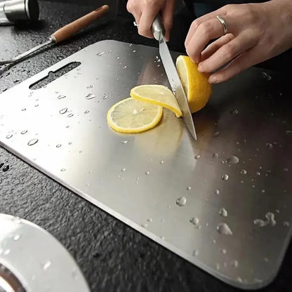 Titanium Chopping Board – Ultra-Durable, Knife-Friendly, Antibacterial Cutting Surface