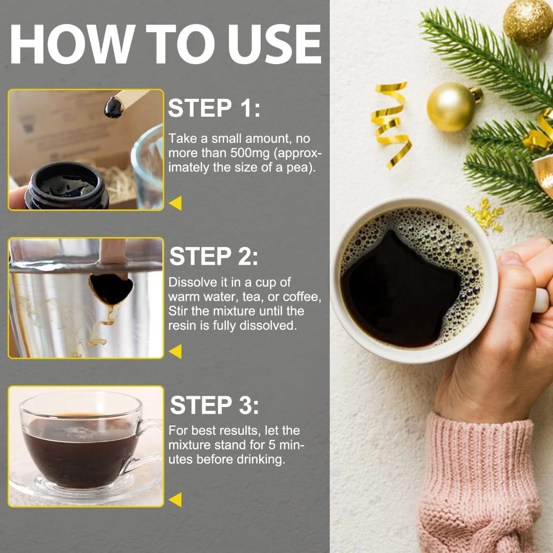 "Organic Shilajit Resin - Boost Stamina