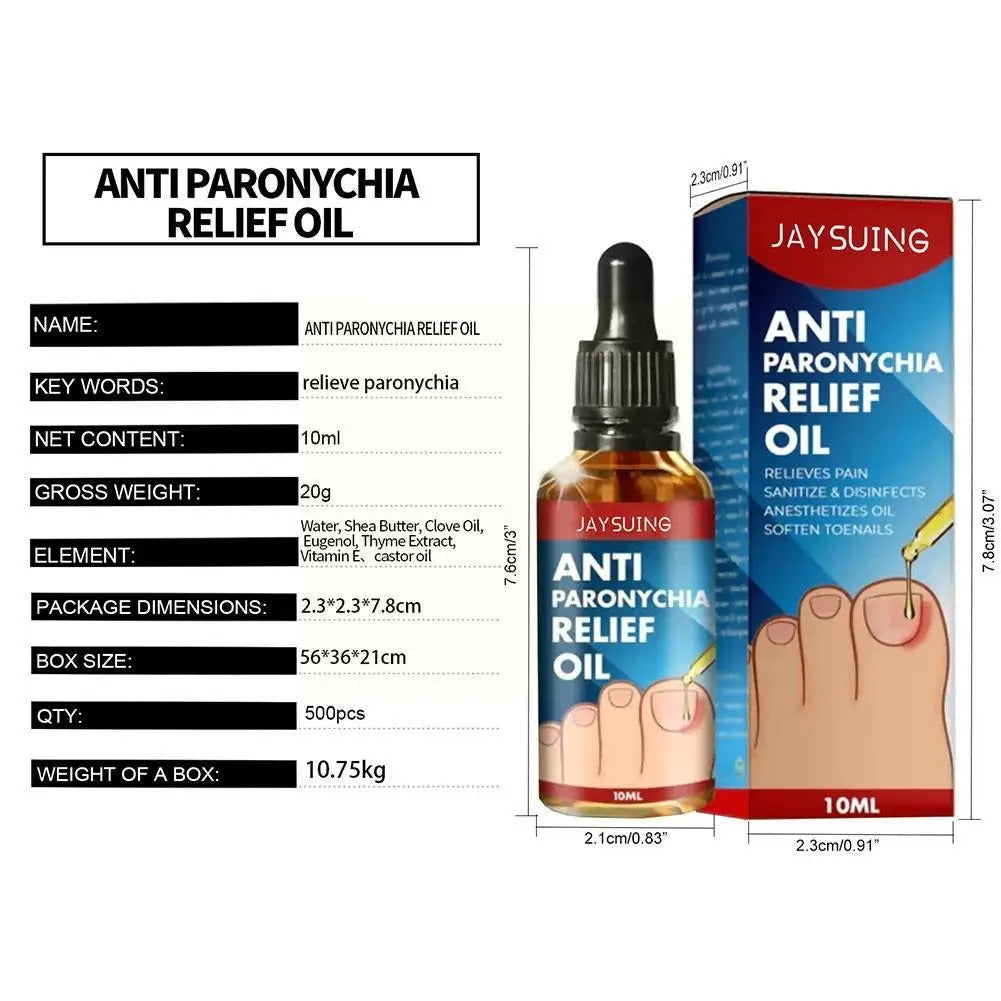 Anti Paronychia Relief Oil Cure Pain Reduce Ingrown Repair